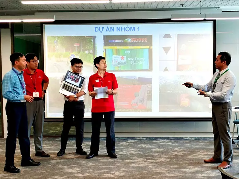 Game trải nghiệm trong chương trình đào tạo Infochief