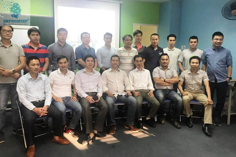 Hình ảnh hoạt động đào tạo Infochief 40