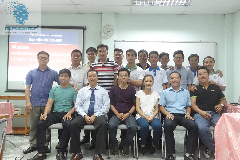 Hình ảnh hoạt động đào tạo Infochief 43