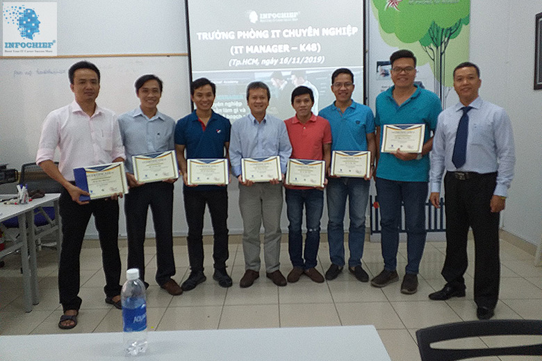 Bế giảng Khóa học Trưởng Phòng IT Chuyên Nghiệp - IT Manager (K48), tổ chức Public tại TP. Hồ Chí Minh.