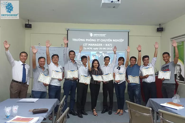 Bế giảng Khóa học Trưởng Phòng IT Chuyên Nghiệp - IT Manager (K47), tổ chức Public tại TP. Hồ Chí Minh.