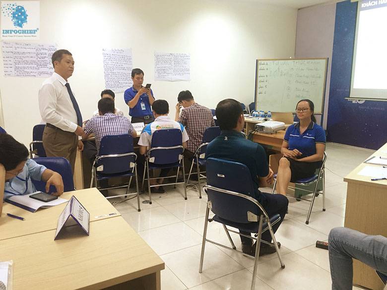 Hình ảnh triển khai Kỹ năng bán hàng dịch vụ & giải pháp CNTT tại VNPT Thanh Hóa