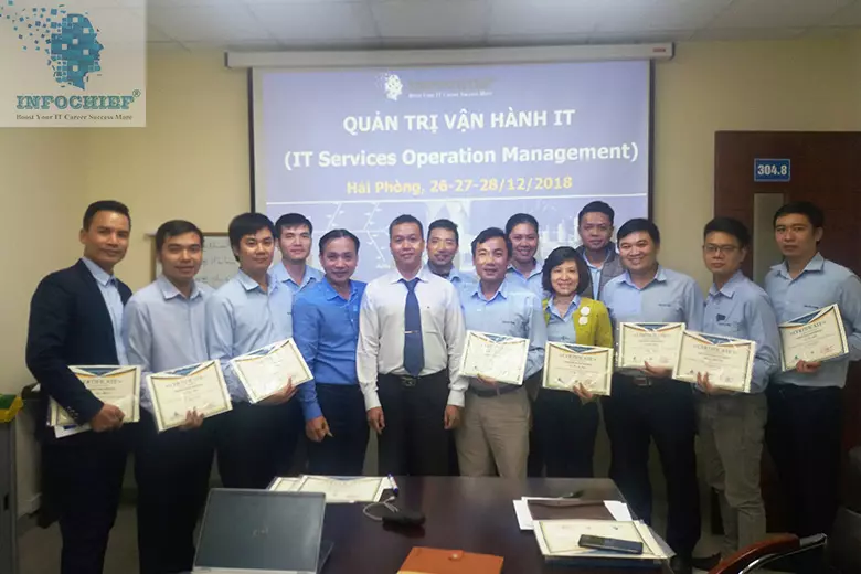 Đào Tạo Khóa Quản Trị Vận Hành IT tại Trung Tâm CNTT Cảng Hải Phòng.