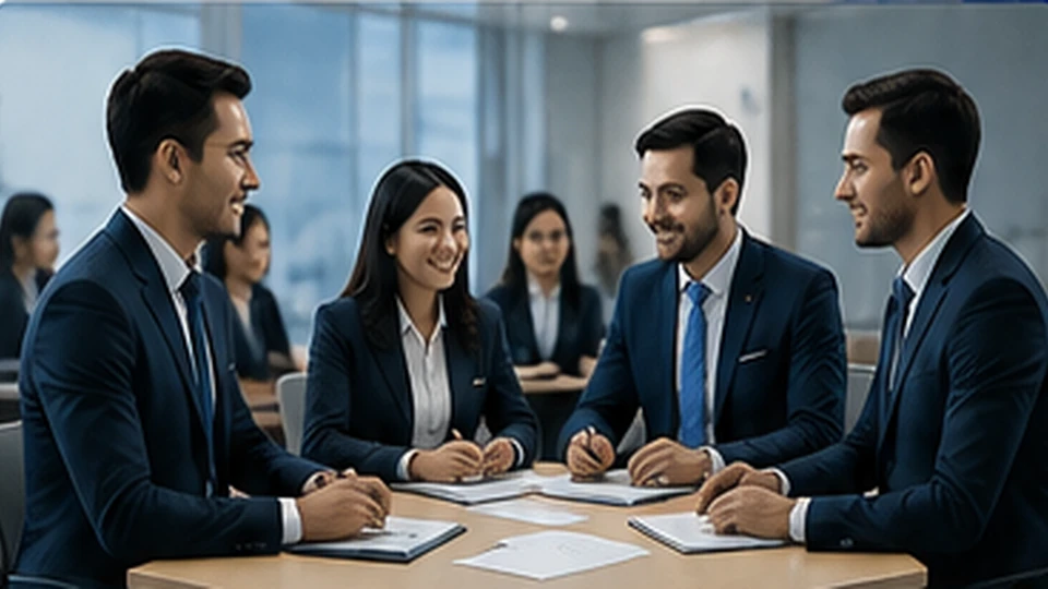 Đội ngũ quản lý doanh nghiệp trao đổi giải pháp phát triển năng lực cùng chuyên gia